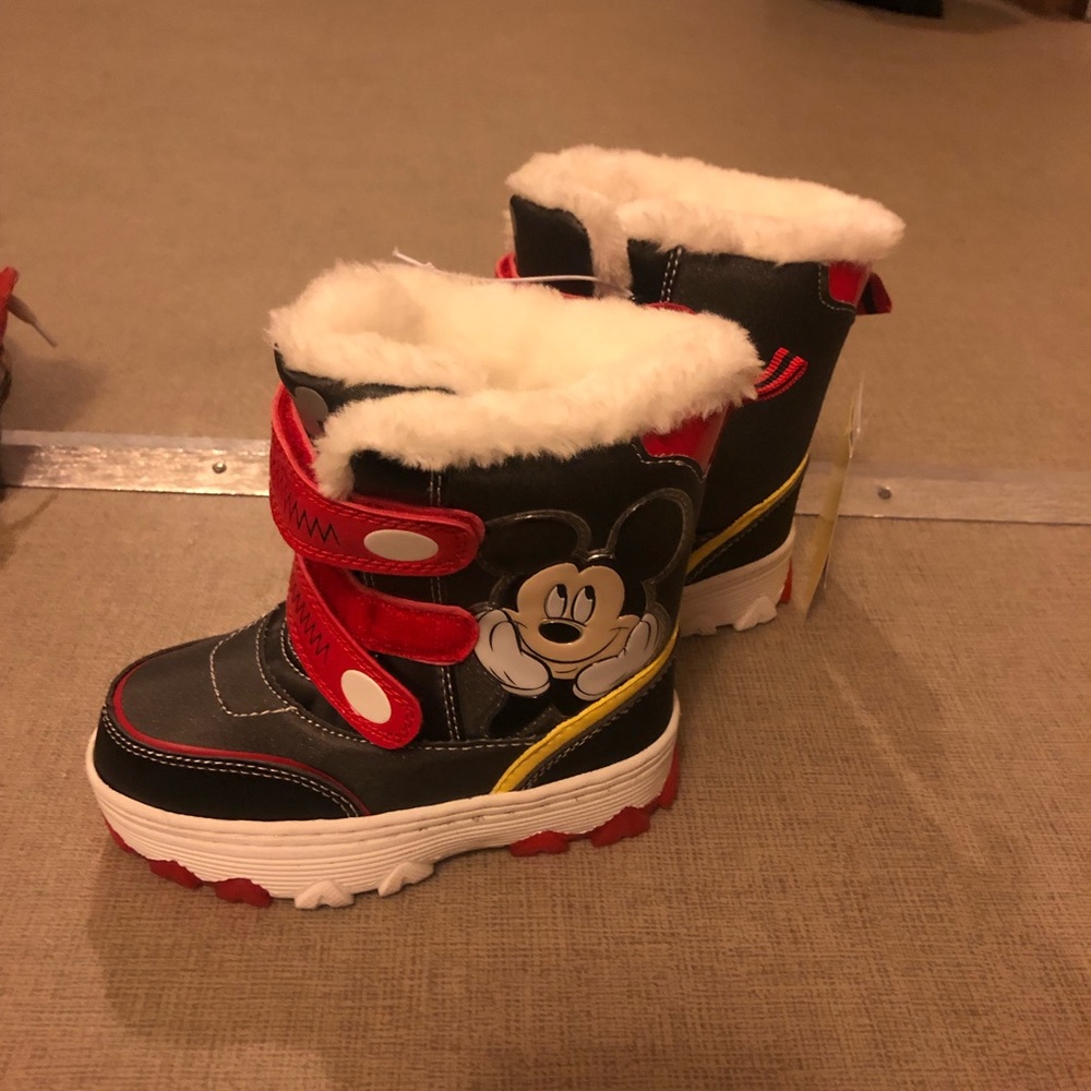 Brand new Mickey snow boots